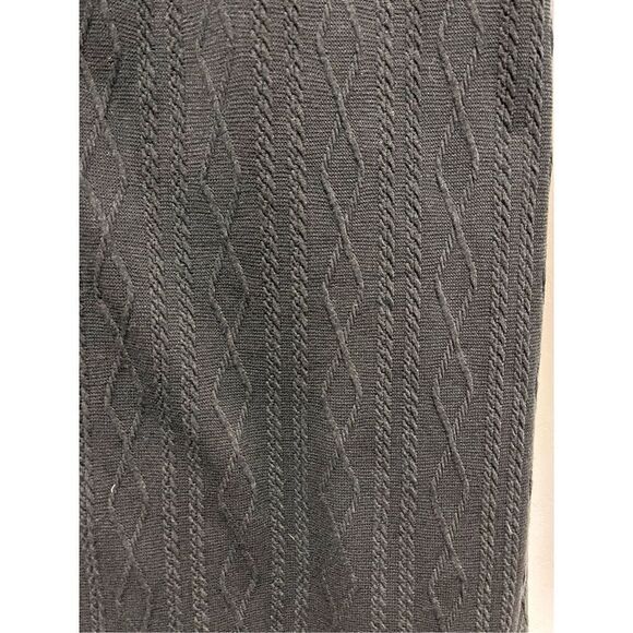 Wednesday Adams Black & White Knit Dress sz M EUC - Picture 6 of 7